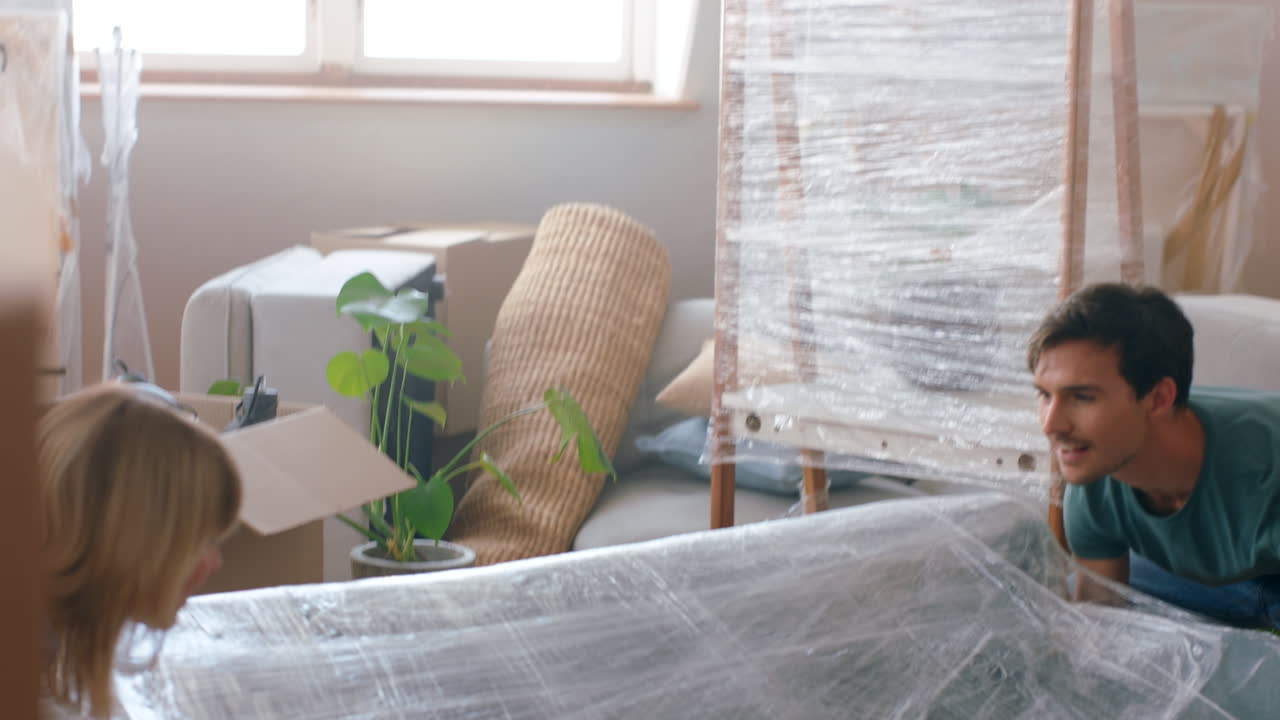 새 집, 가구 이동