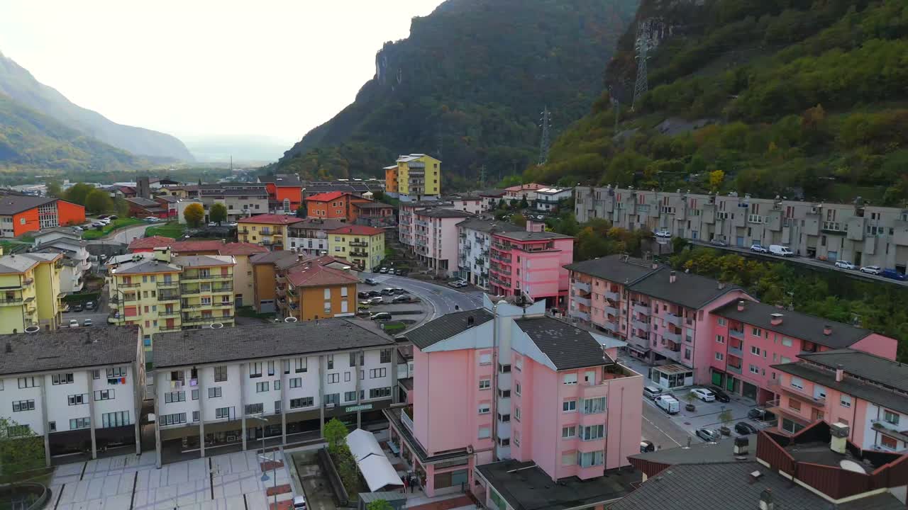 Drone shots of Longarone show a hidden gem in the heart of the Dolomites.