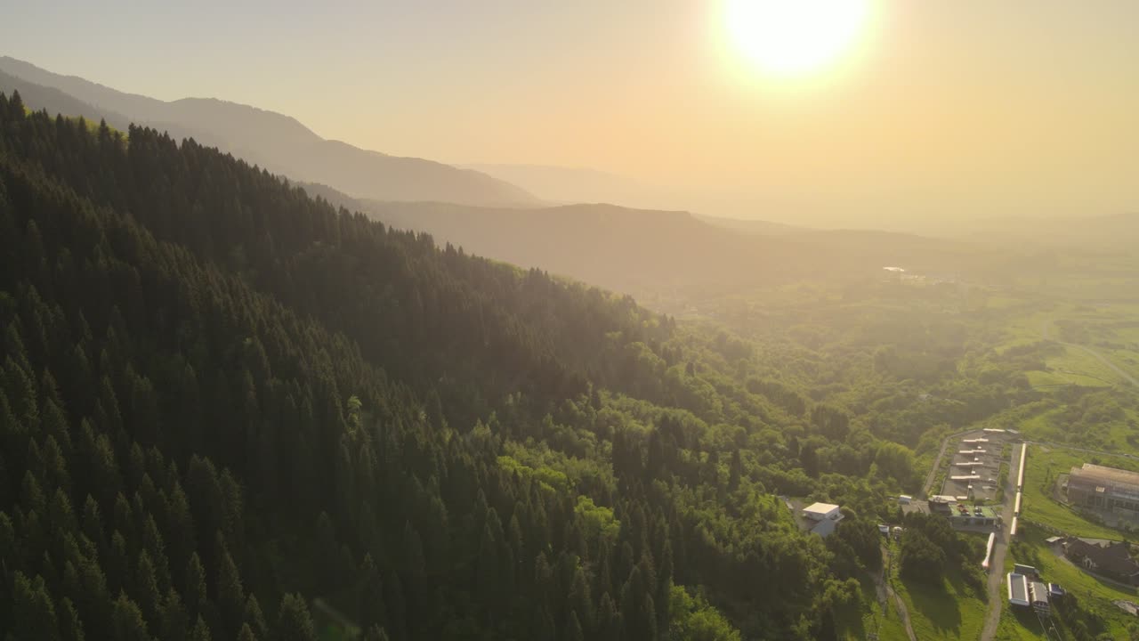 공원 에서 강 의 풍경