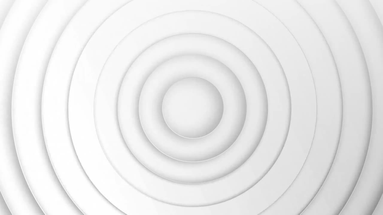 bobina espiral 3d moviéndose contra un fondo blanco