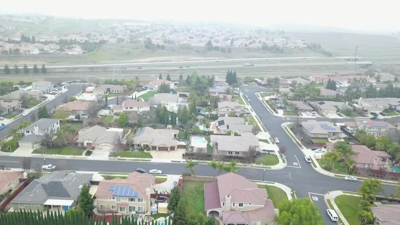 barrio residencial en zona de clase alta