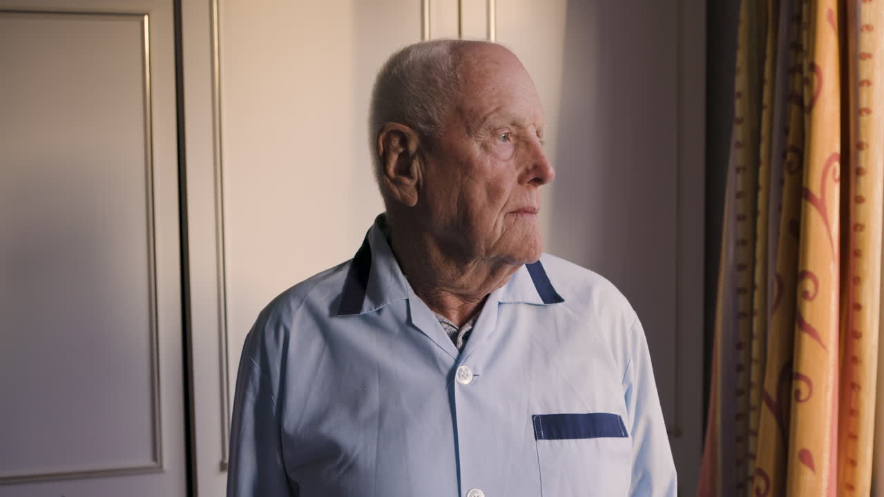 retrato de un hombre anciano