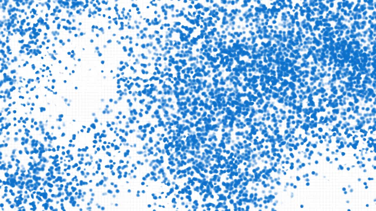4K 3D Loop Animation Dots connecting line, dots makes global world map.