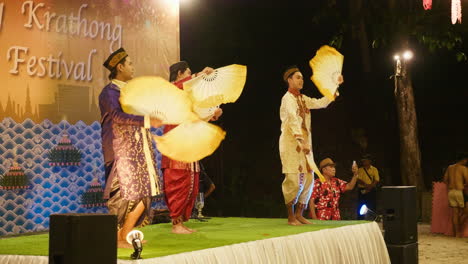 krathong festival dance performance