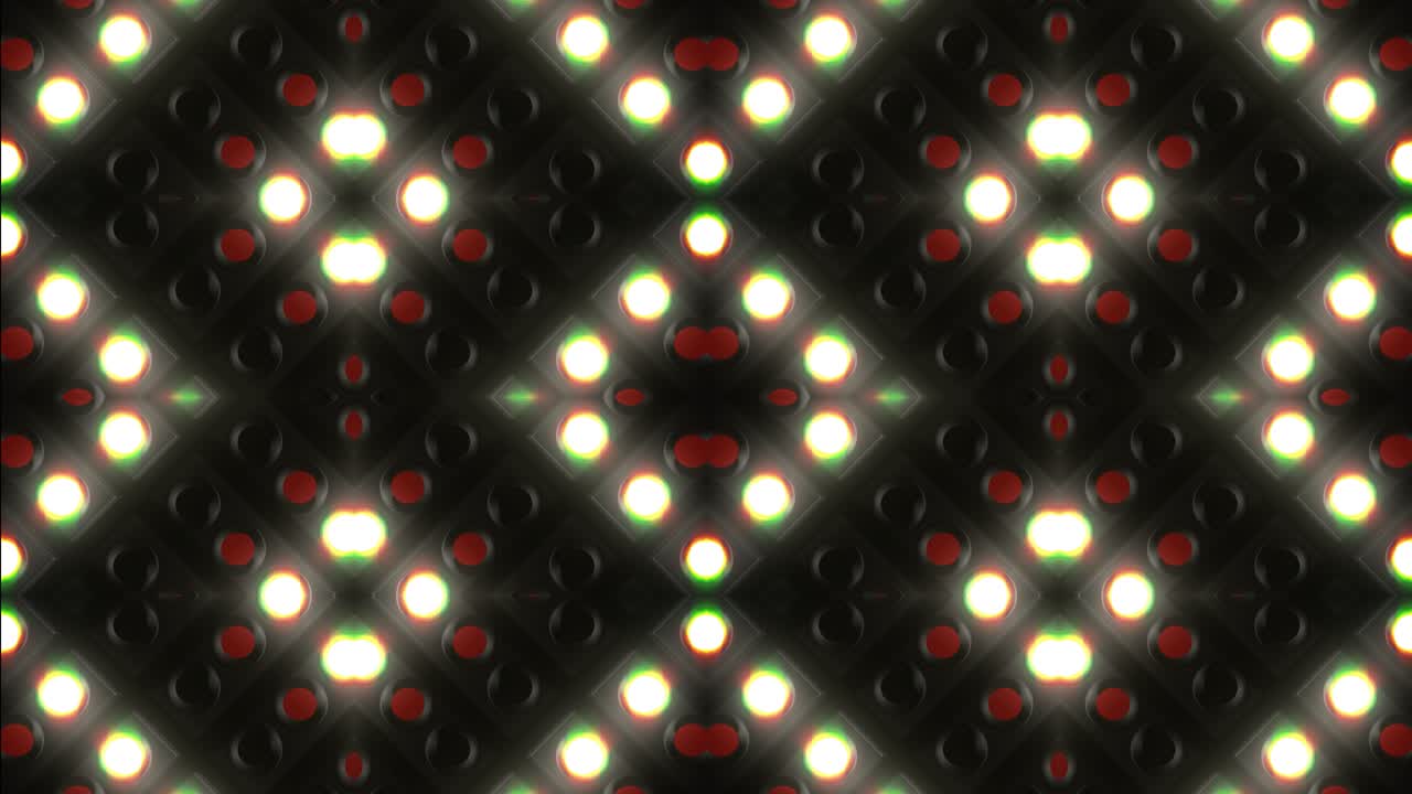 Abstract Led Panel Pattern