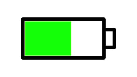 Battery-discharging-animation