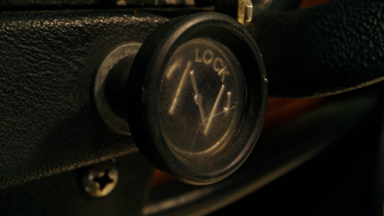 Vintage Car Ignition Lock