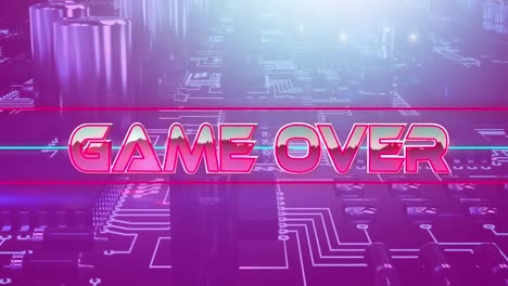 juego sobre pantalla de juego