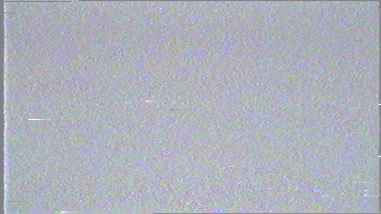 Signal glitch. Video distortion