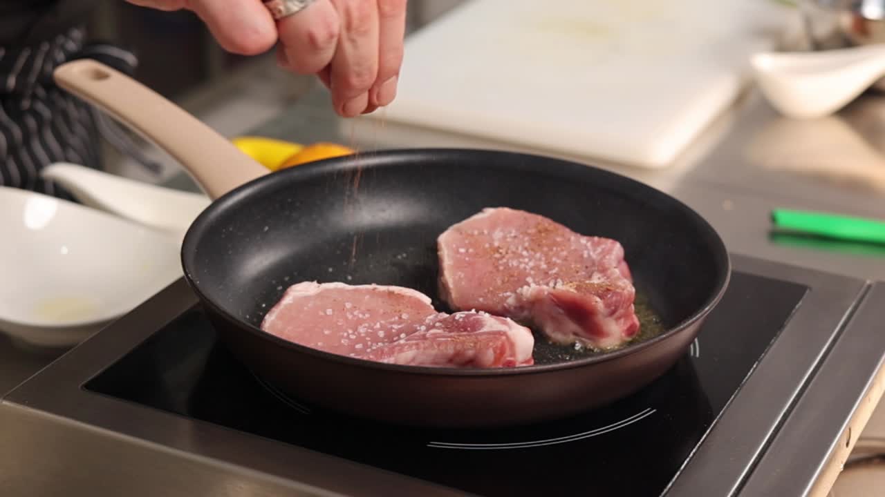Chef Seasoning Pork Chops
