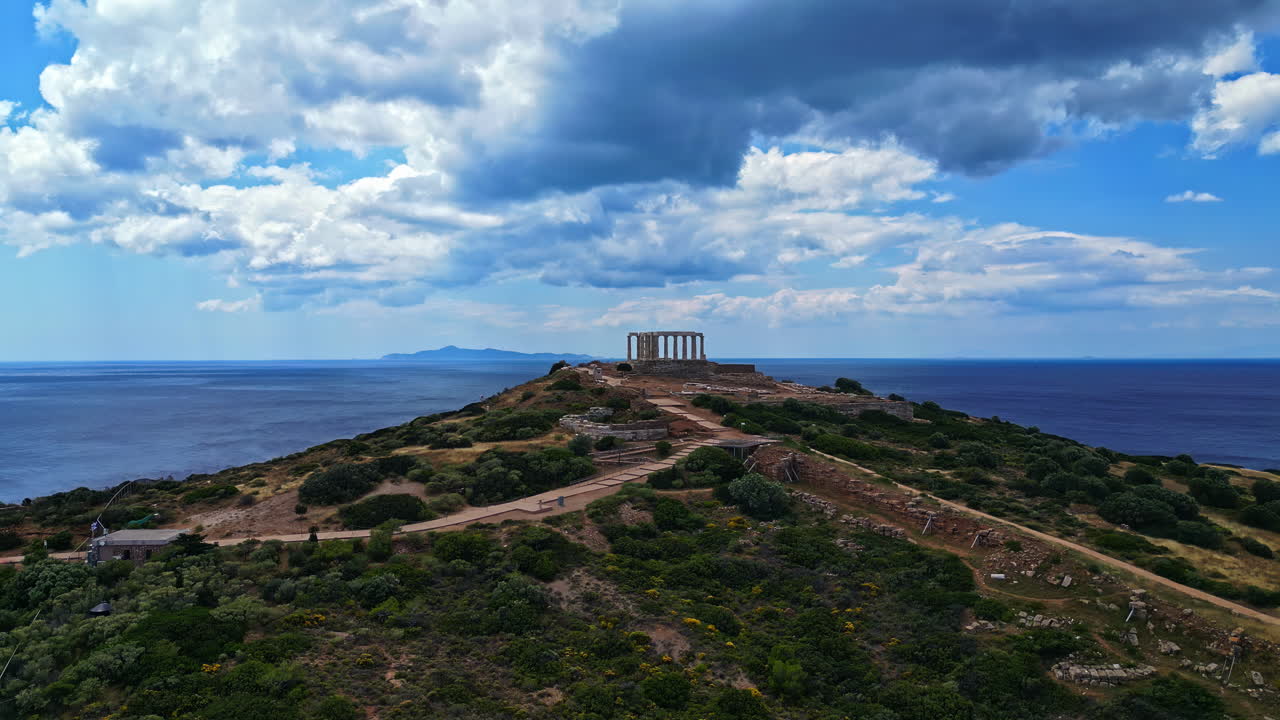 Temple of Poseidon at Cape Sounion, Greece