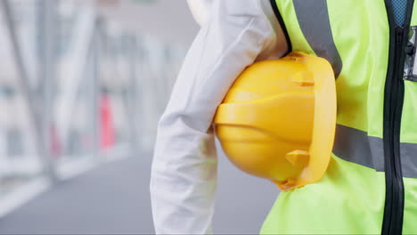 Construction-worker,-helmet-and-engineering