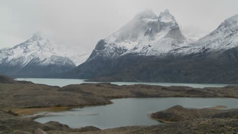 Marvelous-peaks-tower-over-alpine-lakes-in-Patagonia-Argentina