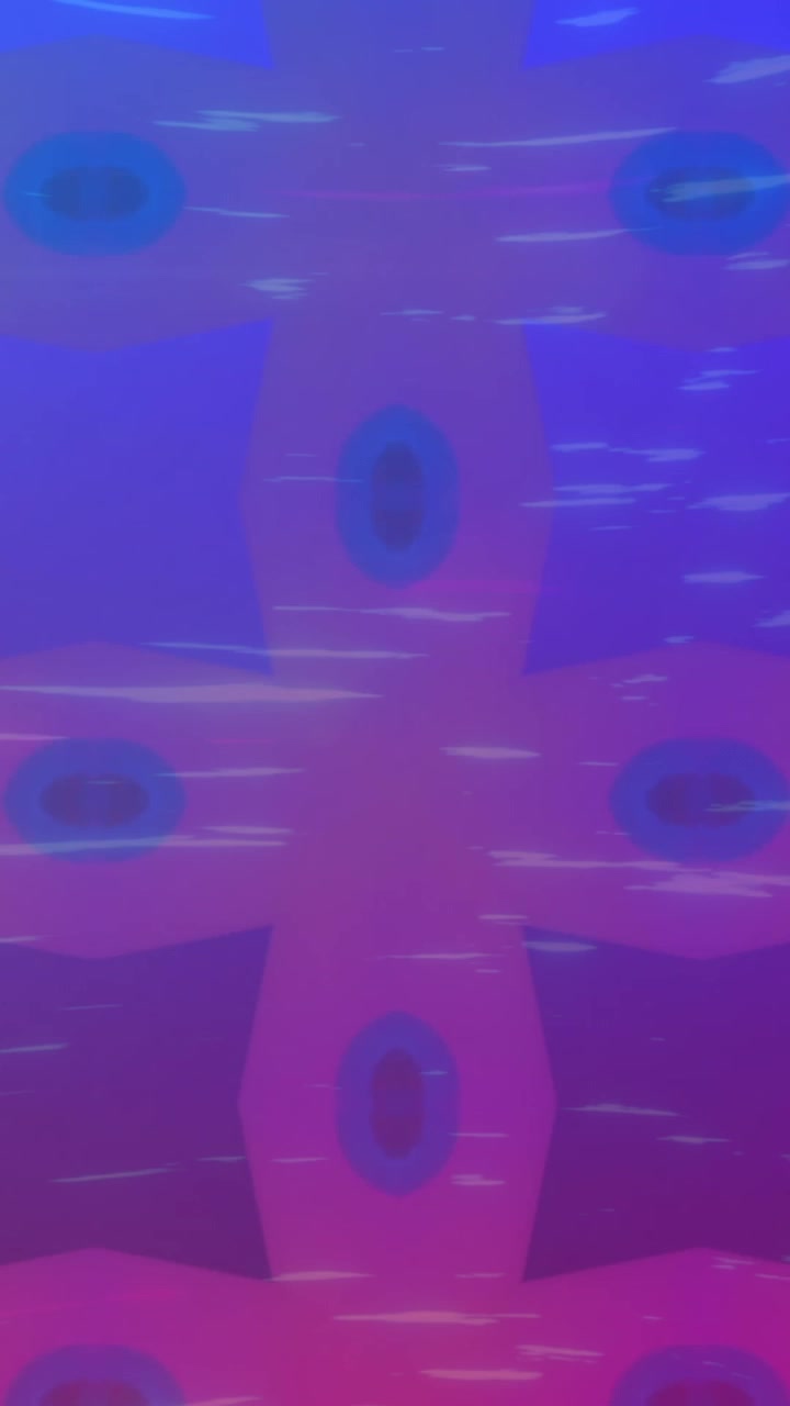 Animation of lights moving on blue and pink background