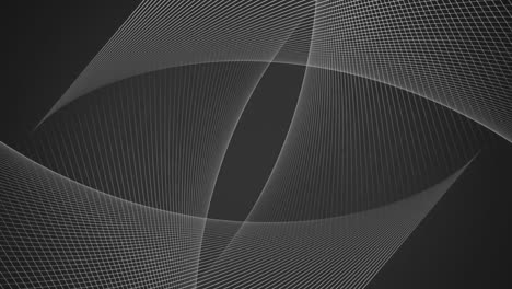 animation of moving and crossing lines with grey background