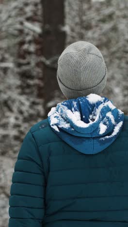 photographer on the snow