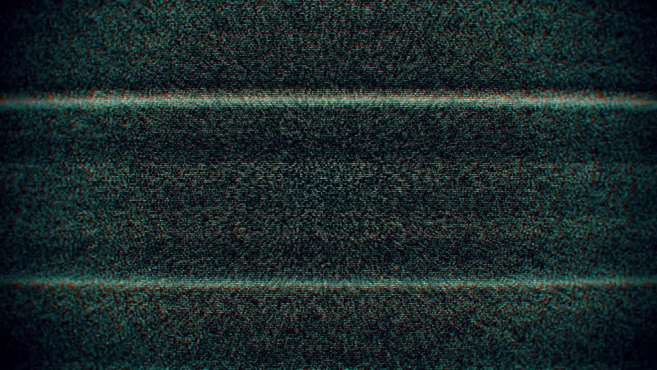 Abstract TV Static Noise and Glitch Effect Background