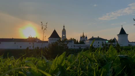 kazan historic buildings scenic view at sunset, tc01