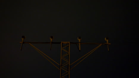 night airport helicopter approach