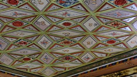 hand made ceiling of cakiraga mansion