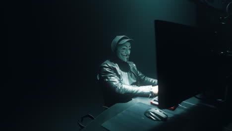 hacker en acción