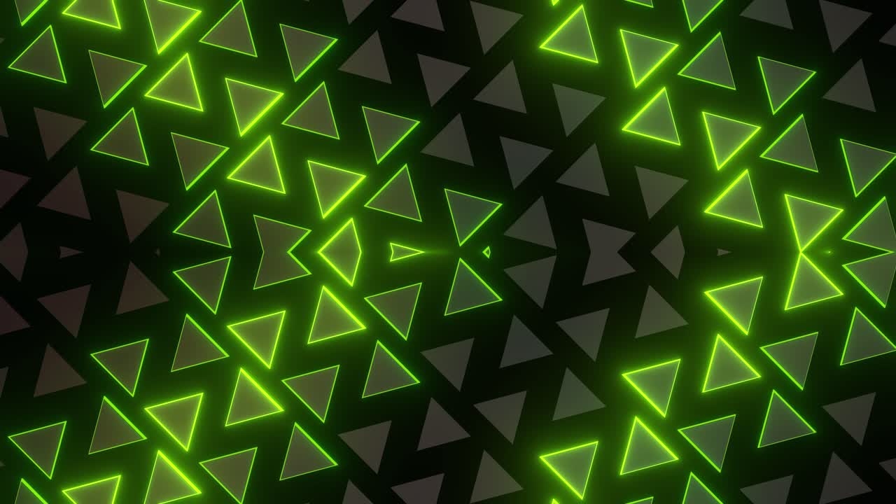 patrón de triángulos brillantes abstractos