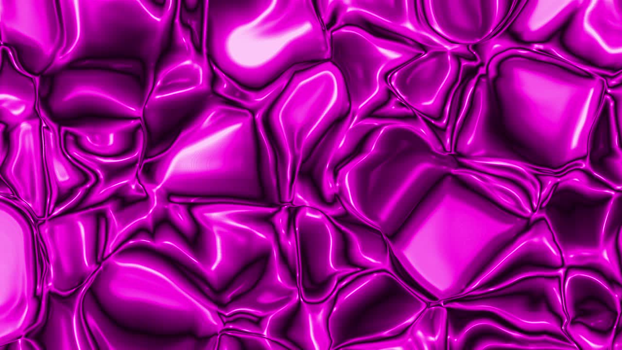 Latar Belakang Loop Tanpa Batas Permukaan Cairan Magenta Abstrak Dinamis