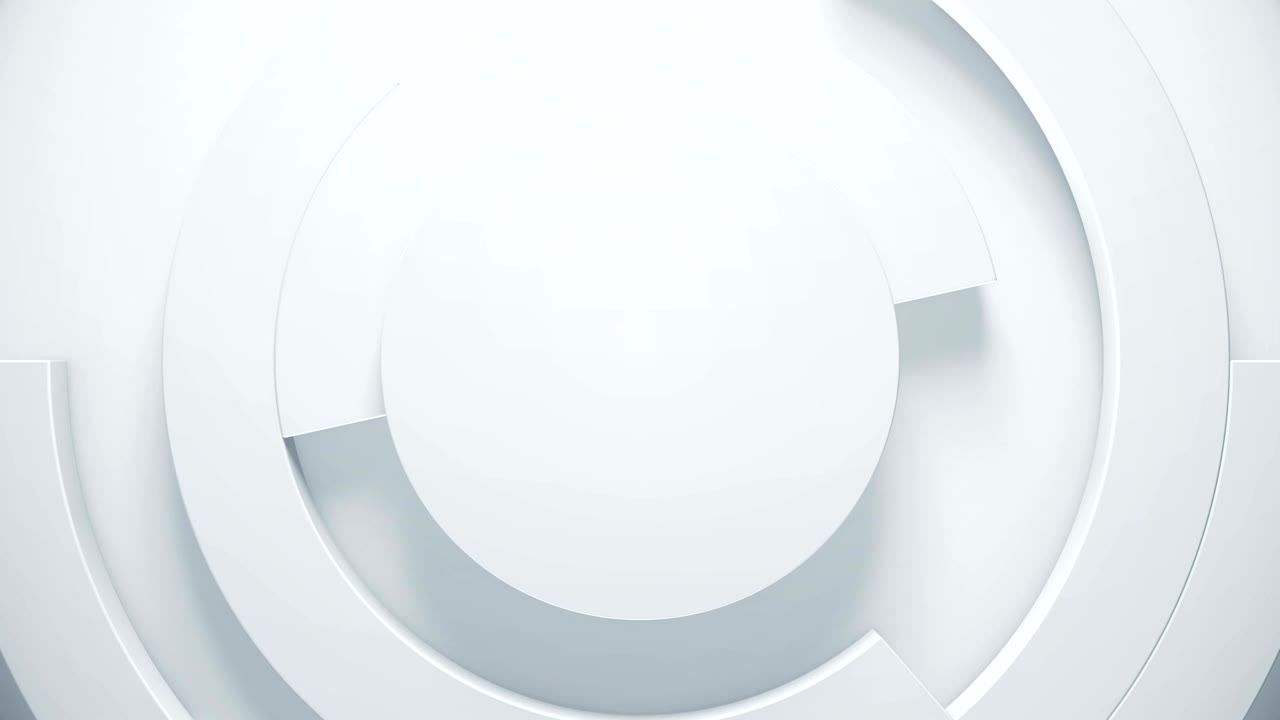3d video background with rotating parts. Seamless loop.
