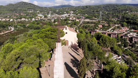 ermita de santa ana en castellvell del camp tarragona catalunya
