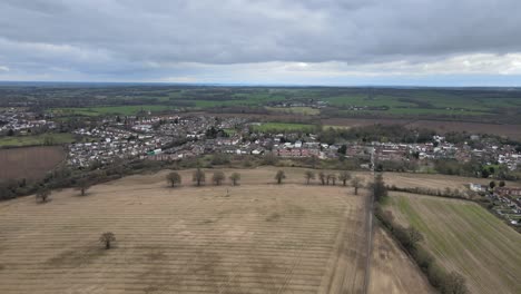 Imágenes-Aéreas-De-Chipping-Ongar-Essex-Pan