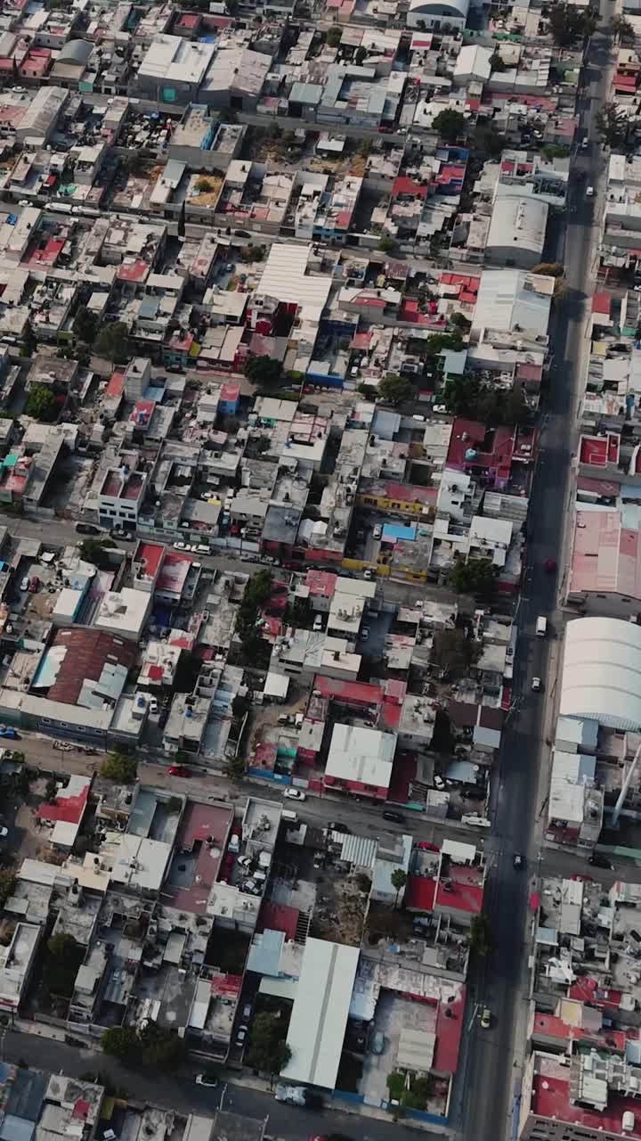 Everyday life in Ecatepec captured from a drone