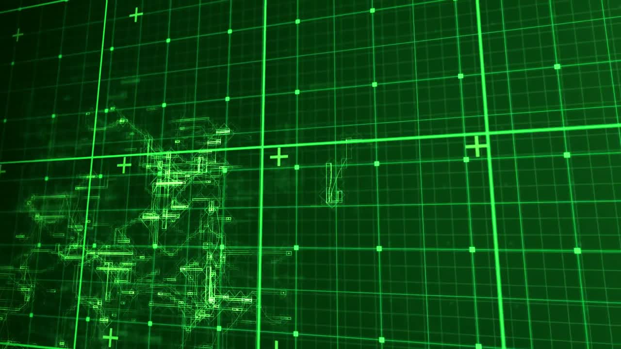 매트릭스의 디지털 애니메이션