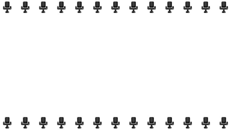 Pixel Art Condenser-mikrofon Frame Animert Overlay 1080p Transparent 30 fps (6).mov