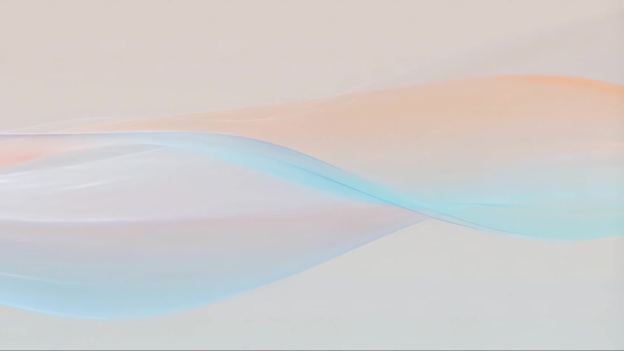 極簡抽象波浪動態背景 4K