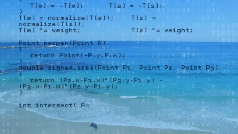 program codes and the beach