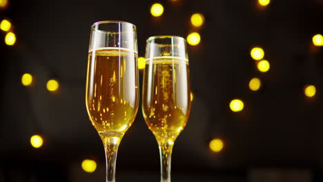champagne glasses for celebration