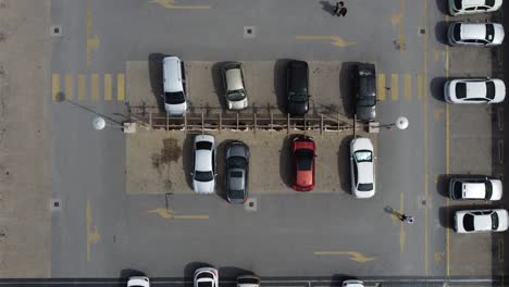 estacionamiento vista aerea