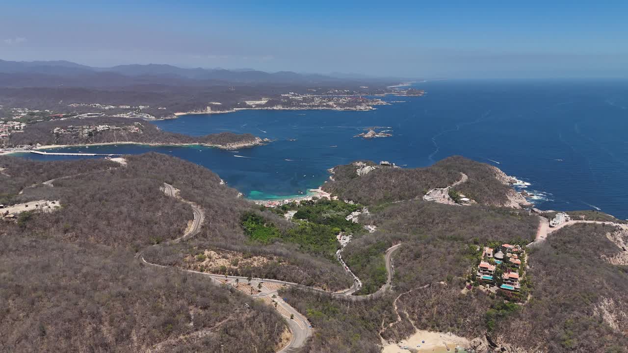 우아코 만, 해변 및 자연 공원, 공중 사진