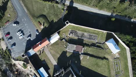 vista aérea de la antigua prisión de obras públicas, declarada patrimonio de la humanidad