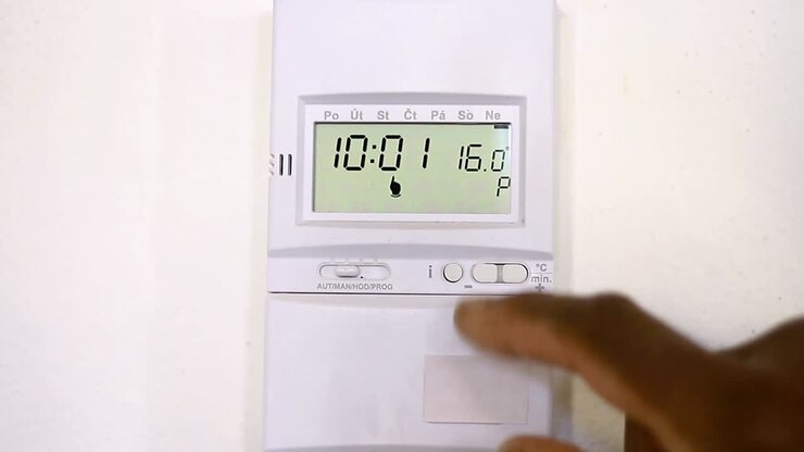 sluk for varmen fra termostaten på grund af høj stigning i gasregningen.