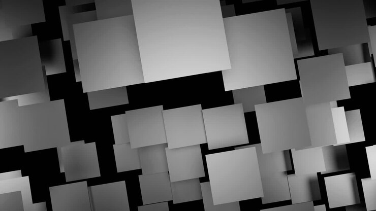 Abstract Geometric Background with Squares