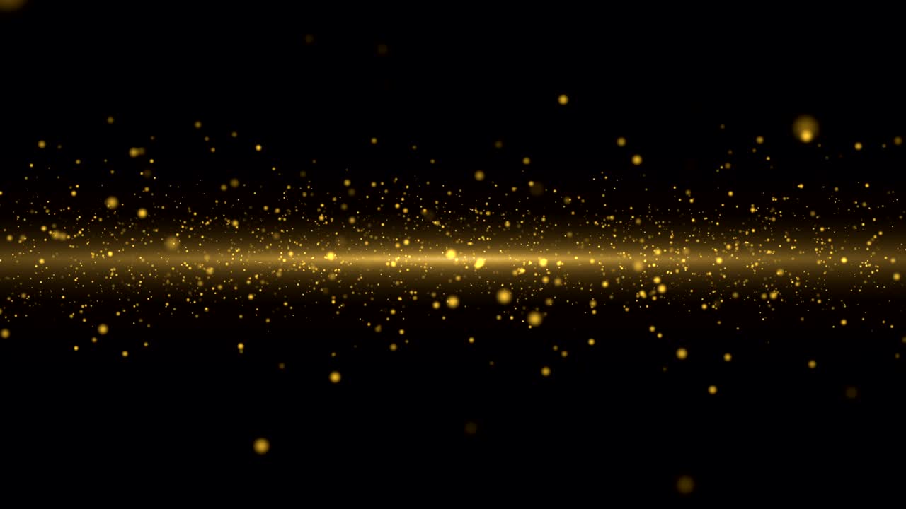 금 입자 배경 루프