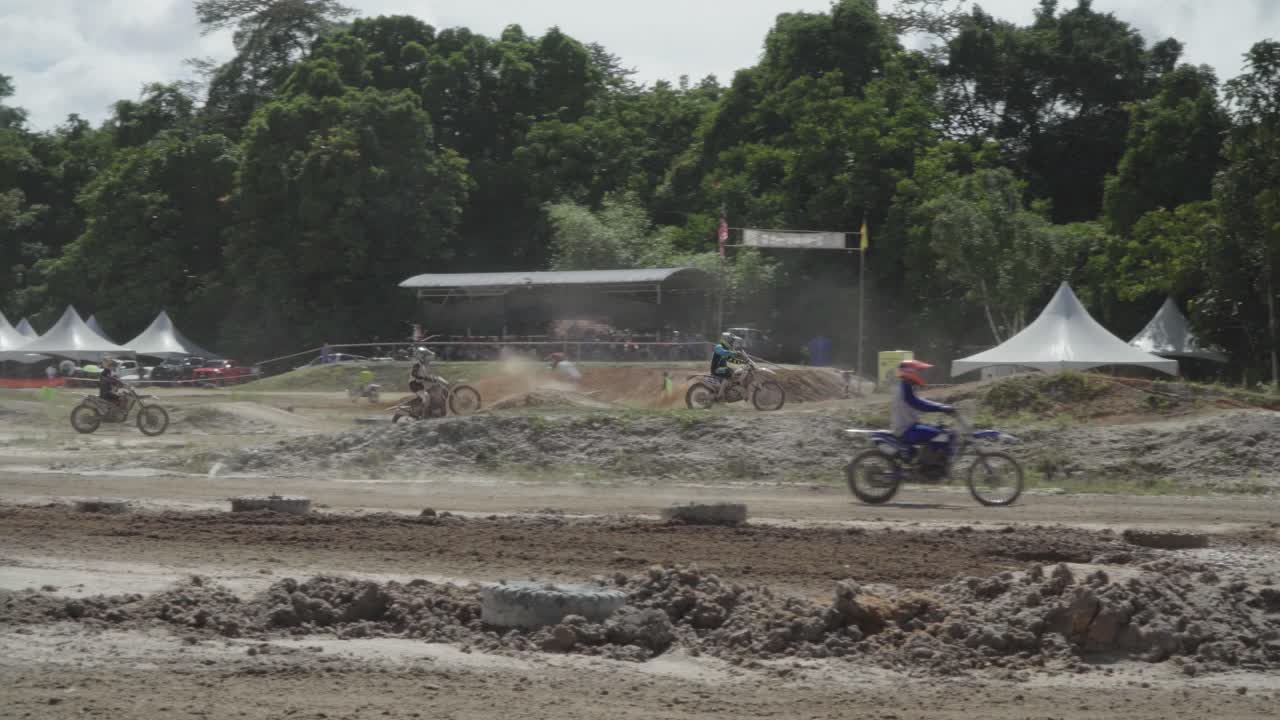 Serikin Bau Dirt Bike Race,Kuching,Borneo.