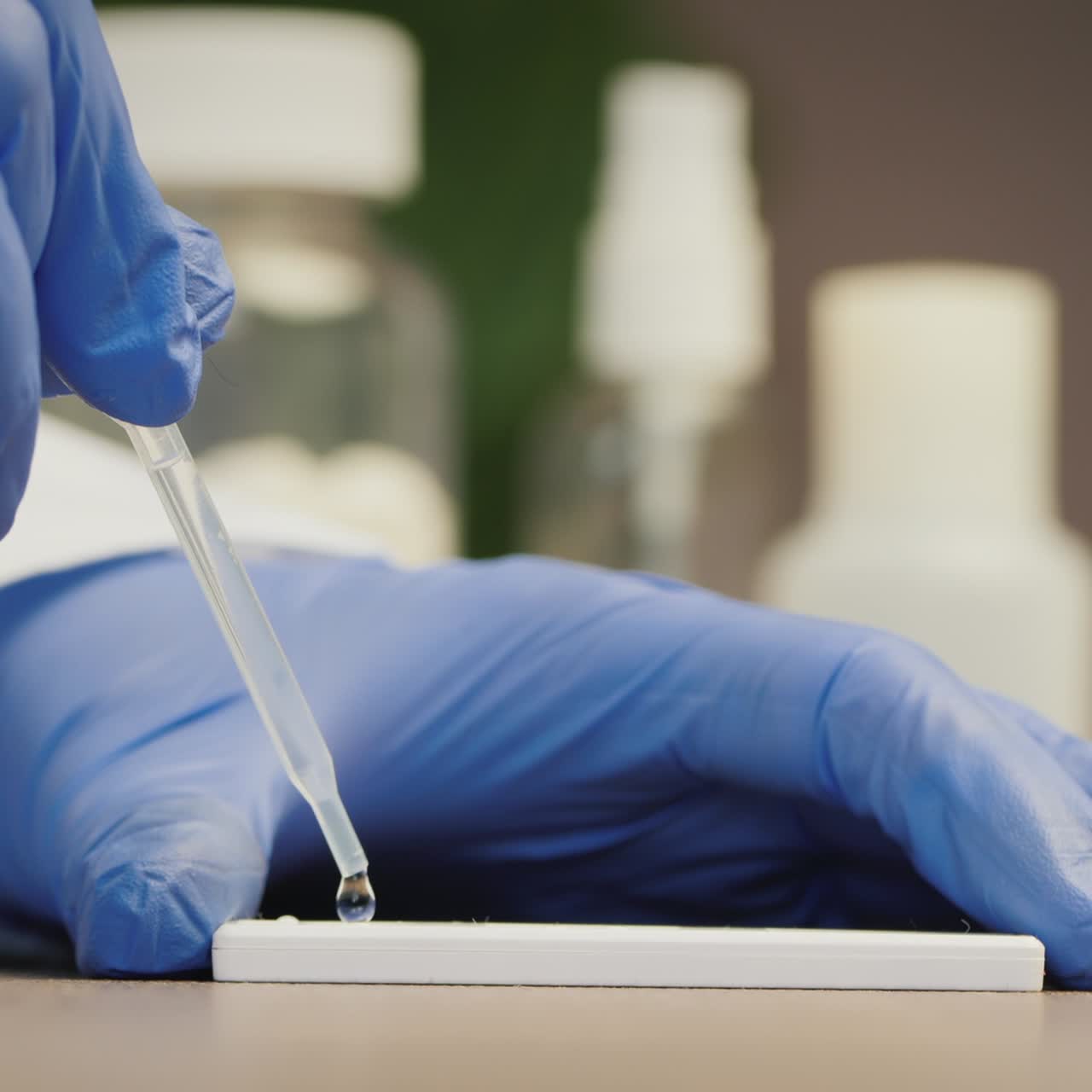 Doctor Does An Express Flu Test 1