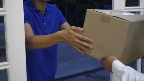 package delivery at door
