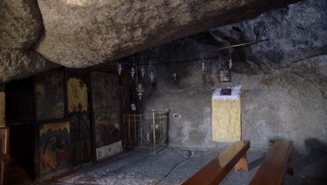 The-cave-of-the-apocalypse-where-the-Disciple-John-Wrote-the-book-in-the-bible-of-Revelation