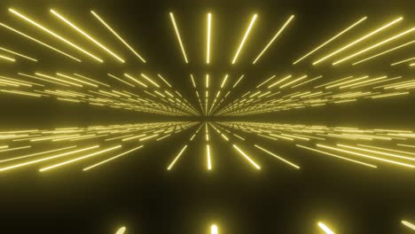 abstract neon tunnel