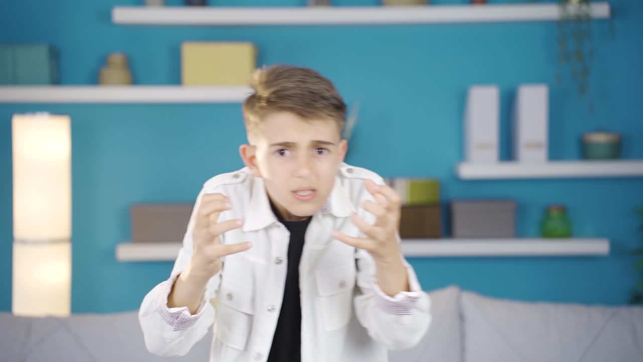 소년은 신경 ⁇ 약에 걸렸어