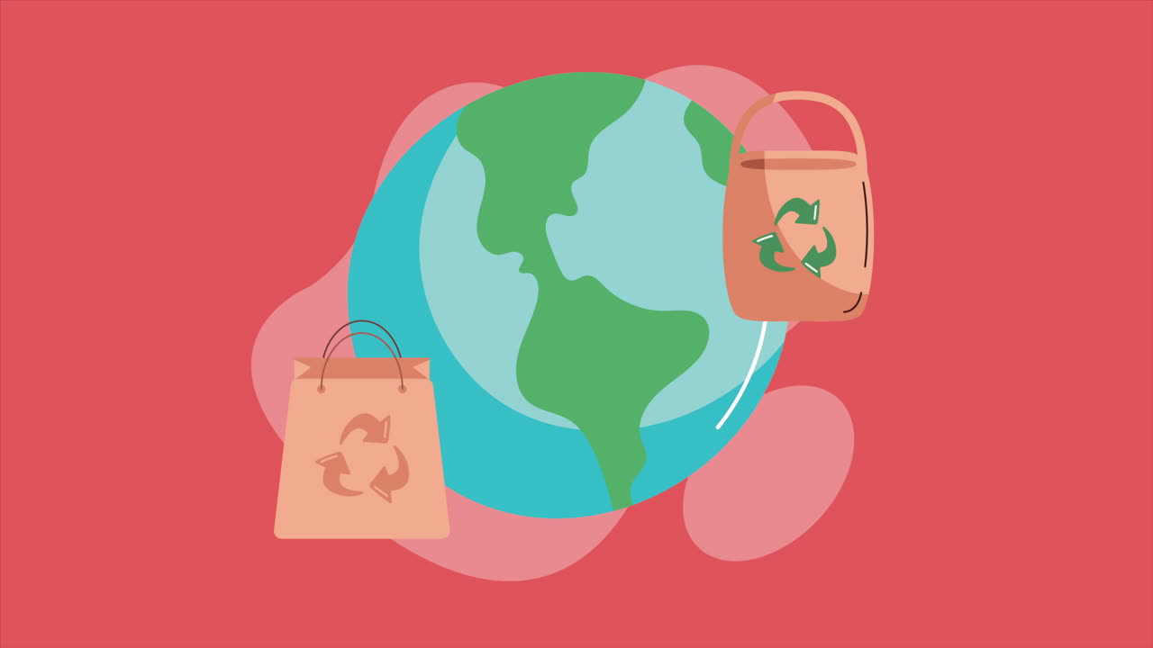 세계 지구: 생태학 애니메이션