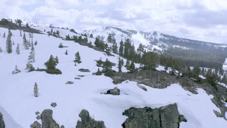 Aerial-view-above-Lake-Tahoe,-California-1